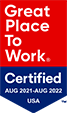 Great place to work logo
