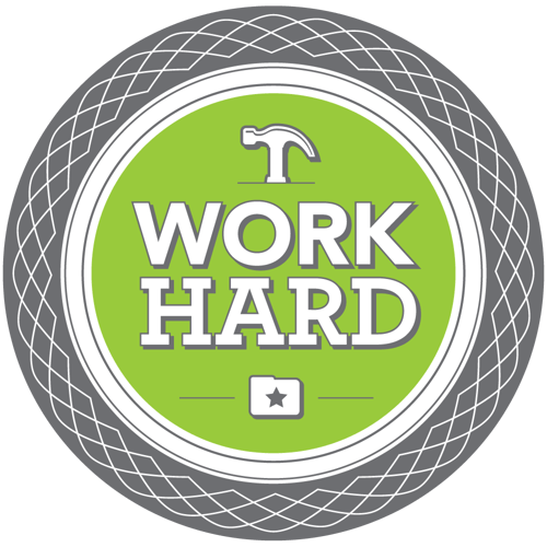 Work hard